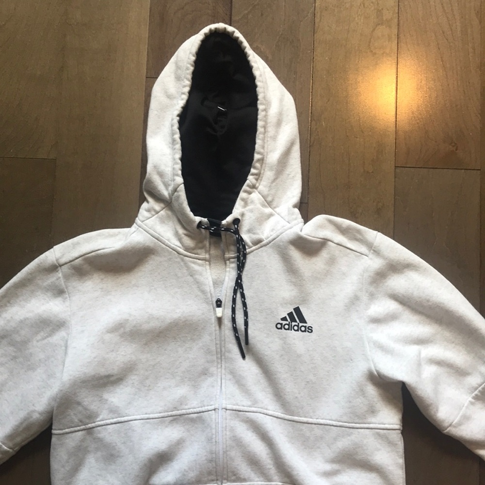 Adidas zip up hoodie